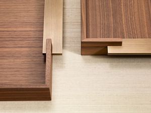 Plateau de service rectangulaire en bois de qualité supérieure avec poignée intégrée, design moderne et polyvalent pour la décoration de la maison, le Ramadan, les mariages et les anniversaires - Product Image 5