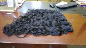 PERRUQUES DE CHEVEUX INDIENNES SOYEUSES DROITES SANS ENCHEVEUX REMY LÉGÈRES ET RESPIRANTES POUR LE TÊTE DES CHEVEUX - Product Image 3