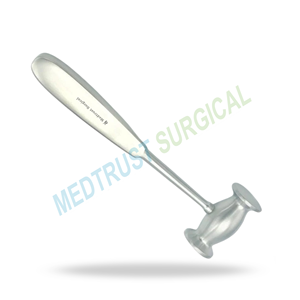 Collin Mallet, Instrumento Quirúrgico Ortopédico Manual de Acero Inoxidable de 8 Pulgadas (20 cm), 30 mm, 10 oz, Autoclavable, con Certificación CE - Product Image 2