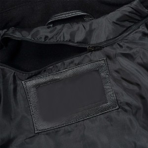 "แจ็คเก็ตทิ้งระเบิดซาตินแบบปรับแต่งได้-ผ้าสวมใส่สบายประสิทธิภาพสูงเหมาะสำหรับชุดอินเทรนด์และชุดลำลอง" - Product Image 3