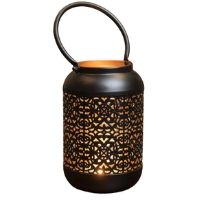 Lanterne en métal classique fabriquée à la main pour la décoration de la maison du Festival du Ramadan pour la vaisselle à bougie spéciale du Ramadan - Product Image 4