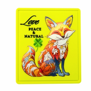 Custom Design Clothing Tags 3D PVC Patch With UV Printing - Product Image 1