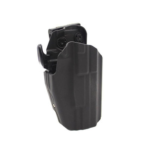 ซองปืนพกแบบดึงเร็ว Universal <span class=keywords><strong>Tactical</strong></span> Quick Pull Gun <span class=keywords><strong>Holster</strong></span> P1 ผลิตจากพลาสติกและเหล็ก พร้อมปลอกคาดเอวและกระเป๋าพกพาสำหรับการล่าสัตว์และใช้งานด้านความปลอดภัย - Product Image 6