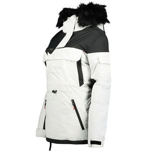 Abrigo Largo con Capucha Impermeable para Mujer, Acolchado Térmico, Forro Polar, Gorro Desmontable, Colores y Tallas Personalizables - Product Image 3