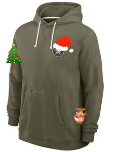 メンズ女子YOUTH 25-26最新アメリカンフットボールウェアトリビュートプレートパーカー売れ筋敬礼サービスクラブデザインテクニック - Product Image 2