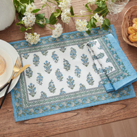 Nappe de table en coton rayée réutilisable et écologique, respirante, lavable, jetable, pour la décoration de la table à manger à la maison