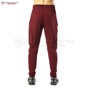 Custom Made Adults Size Men's Breathable 100% Cotton Casual Trousers-Top Selling Private Label in Good Quality - Product Image 2