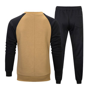 Conjunto Deportivo de 2 Piezas para Hombre, Traje Casual para Correr, Sudadera con Capucha y Pantalones Deportivos de Manga Larga, 100% Algodón - Product Image 4