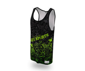SAFA SPORTS imprimé personnalisé léger coupe sèche maillot de paintball haute qualité haut débardeur meilleur design maillot de sport personnalisé - Product Image 2