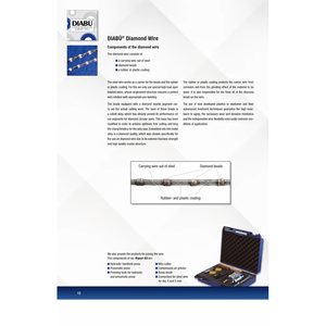 Anillos de perforación de diamante de 55 mm de diámetro exterior y 63 mm de diámetro interior para mampostería, resistentes al óxido, para agujeros grandes - Product Image 6