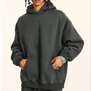 Sudaderas con Capucha Personalizadas de Alta Calidad para Hombre, 280 g/m², 100 % Algodón, Cuello con Capucha Bordado con Logotipo Personalizado para la Temporada de Otoño - Product Image 4