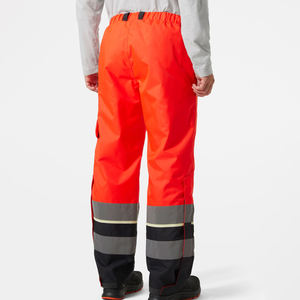 Custom Made Polyester Cotton Winter <b>Work</b> Trousers Reflective Safety Orange Heavy Duty Cargo <b>Pants</b>-Waterproof <b>for</b> Safety Industry - Product Image 3