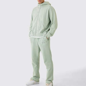 OEM 2025 de moda entrenamiento Jogging Wear Set masculino deportes chándal hombres chándal 2 piezas conjunto chándales conjuntos para hombres - Product Image 2