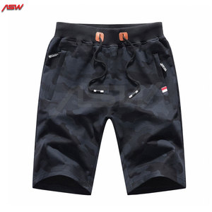 กางเกงขาสั้นลำลองมีเชือกผูกแบบกำหนดเองสำหรับผู้ชายทรงสลิมฟิตระบายอากาศได้บริการ OEM ลายพรางออกแบบได้ตามต้องการ - Product Image 2