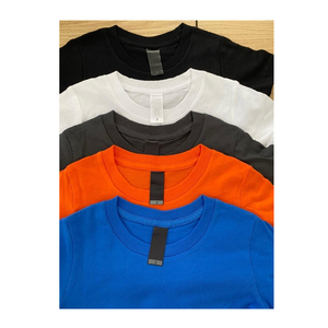 T-shirt décontracté à manches courtes pour femmes 180 grammes séchage rapide multi-taille sérigraphie tissu tricoté vierge - Product Image 2