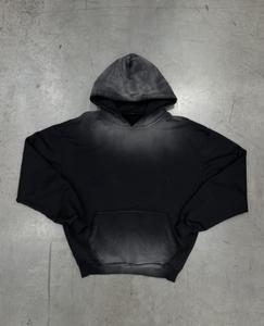 Sweat-shirts à capuche zippés pour hommes, en polyester tricoté japonais épais et imperméable, à manches longues, couleur unie, collection automne 2026, sur mesure - Product Image 4