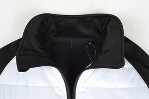 Vente en gros veste bouffante de haute qualité vêtements de mode pour hommes bouffante fermeture éclair décontractée solide imperméable à l'eau pour l'extérieur matériau de haute qualité 2025 - Product Image 3