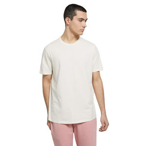 Vente de gros T-shirt blanc personnalisé 100% coton avec impression de logo personnalisé T-shirts homme blanc uni anti-rides avec service OEM - Product Image 1