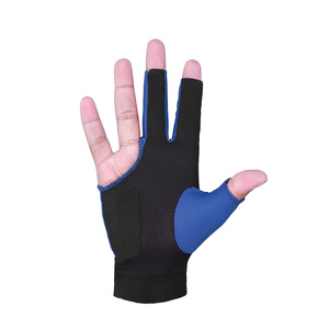 Customized Professional Three-Finger <b>Pool</b> Snooker <b>Glove</b> and Most Popular Design Available Products Wolson Industry . - Product Image 6