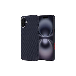 Funda ASMA Nekst con Aspecto de Fibra de Carbono Compatible con MagSafe para iPhone 16 Plus, Carcasa de Silicona Antigolpes, Material de PC, en Caja - Product Image 1