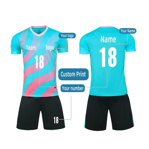 Venta al por mayor nuevos uniformes de fútbol de secado rápido y transpirables Venta caliente logotipo personalizado camiseta de fútbol uniforme de fútbol personalizado - Product Image 1
