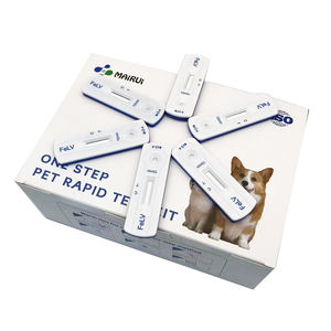 Kit Veterinário para Felinos Teste Rápido FIV <span class=keywords><strong>FelV</strong></span> Marca MR Operação Fácil para Hospital Veterinário - Product Image 2