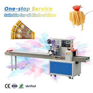 เครื่องจักรบรรจุภัณฑ์แบบแนวนอนสำหรับมักกะโรนีและสปาเก็ตตี้แบบอัตโนมัติเต็มรูปแบบสำหรับงานหนัก คุณภาพพรีเมียม - Product Image 1