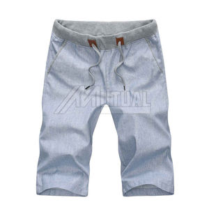 <b>Men</b> Classic Fit Casual <b>Shorts</b> <b>With</b> <b>Elastic</b> <b>Waist</b> <b>Shorts</b> Relaxed Leg For All Day Use <b>Shorts</b> <b>Men</b> - Product Image 1