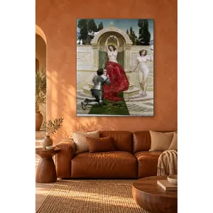Fida John Collier Tannhuser dans le tableau imprimé sur toile de Venusberg - Product Image 1