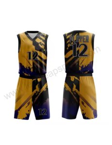 เสื้อบาสเก็ตบอลสำหรับผู้ชายชุดบาสเก็ตบอลแห้งเร็วแบบมืออาชีพเสื้อเจอร์ซีย์บาสเกตบอลระบายอากาศ - Product Image 2