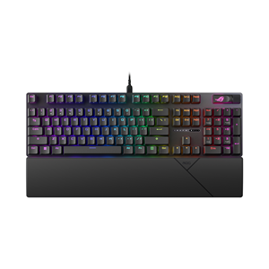 Teclado para Juegos ROG Strix Scope II ABS, Interruptor Snow White, RGB, Reposamuñecas Desmontable, IP57, 90MP036A-BKGA00 - Product Image 1