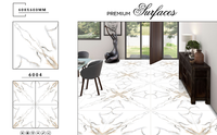 Prix brillant 600x600mm Porcelaine Polie Carreaux de sol en céramique 60x60cm Impression Marbre Carreaux de céramique