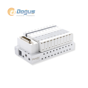 Válvula Eléctrica Multipin de Bobina Única PV2T 1/8-5/2 con Estructura de Control en Isla, Personalizable para Medios de Agua y Gas, Soporte OEM - Product Image 1