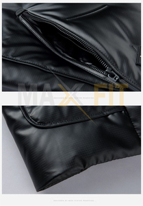 กันน้ำ Puffer แจ็คเก็ต100% ขนสัตว์ฤดูหนาว90% เป็ดสีขาวลงสำหรับแจ็คเก็ตแฟชั่นผู้ชายโดย MAXFIT ENTERPRISES - Product Image 6