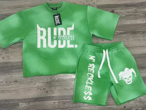 Ensemble deux pièces personnalisé Streetwear Short graphique Tenue - Product Image 3