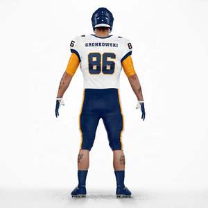 Uniforme de fútbol americano con conjuntos transpirables disponibles en precios al por mayor y servicio OEM - Product Image 5