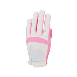 Gants de golf de couleur rose pour enfants main gauche gant de golf pour enfant en tissu respirant et doux pour golfeurs juniors en peau de mouton - Product Image 5