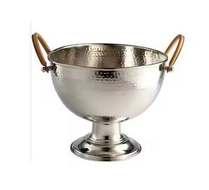 Metal Dates <b>Bowl</b> Ramadan Kareem Islamic Table Decor Fruit Dry Fruit Arabic Style Serving Dish Elegant Home Decoration - Product Image 3