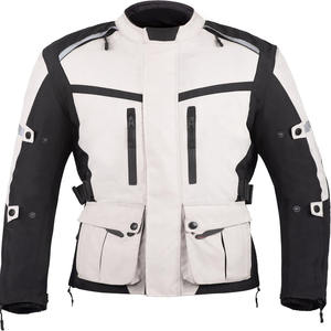 Chaquetas de carreras de motos y autos de poliéster 100% de alta calidad para hombres, ropa deportiva impermeable transpirable con logotipo en la espalda para adultos - Product Image 1