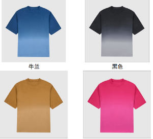 T-shirt oversize délavé à l'acide T-shirt vintage grande taille avec logo personnalisé pour hommes - Product Image 2