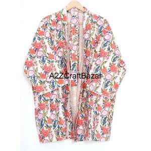 Vestido Casual Ligero, Ecológico, Lavable, de Algodón Puro, Cuello en V, Estilo Túnica Midi, con Borlas, Estampado Floral Bohemio, Manga Corta - Product Image 4