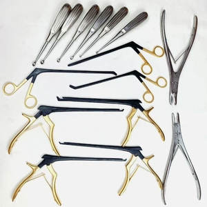 Curetas de hueso Kerrison Rongeurs, juego de 15 piezas, instrumento ortopédico quirúrgico - Product Image 1