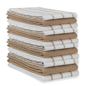 Serviette de cuisine personnalisable durable de couleur unie 100% coton pour la serviette de voyage de cuisine de visage de gymnase serviette entièrement personnalisée - Product Image 4