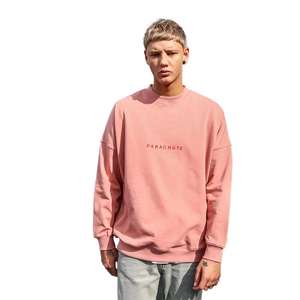 Sweatshirts à col rond personnalisés pour hommes pull-over en tricot léger à capuche chandail à manches longues décontracté chemises - Product Image 1