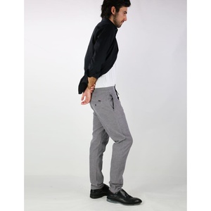 City Tenwool Slim Fit Pantalones 100% Algodón Spandex Anti-Pilling Lavado de colores Logotipo personalizable Straight Patchwork XL 6XL para invierno - Product Image 3