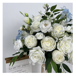 Centre de table de fête prénatale pour mariage centre de table boule de fleurs fournitures de mariage boule florale artificielle - Product Image 4