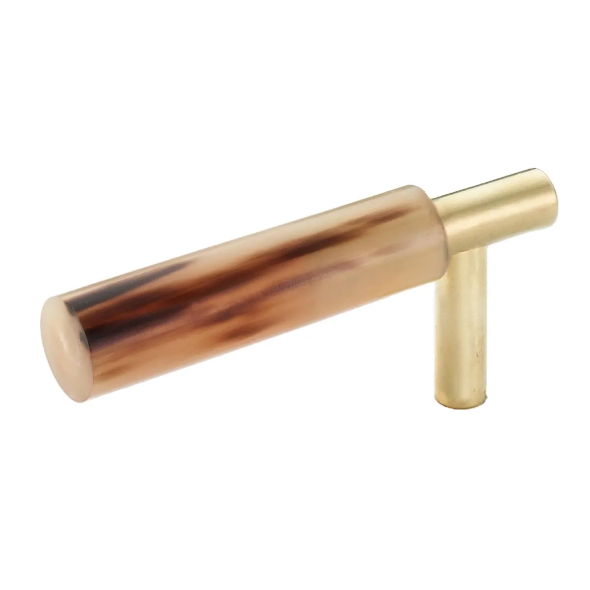 High Quality Solid Brass Horn Drawer Knob Handmade Knobs & Handle For Door Knob Cabinet Handle At Reasonable Price