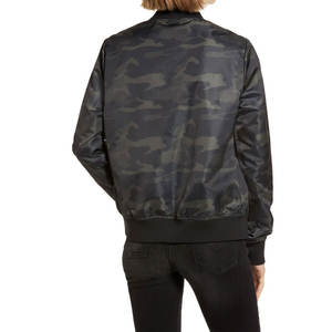 Ropa de invierno para mujer, chaqueta Bomber, ropa informal con cremallera, manga larga, transpirable, cálida, para invierno, chaquetas Bomber para mujer - Product Image 3