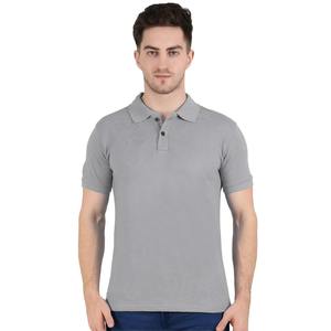 100% algodón multicolor hombres algodón cuello Camiseta estilo casual con diseño en blanco de la India - Product Image 1