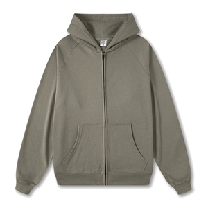Personalizado invierno 100% Cachemira cárdigan Sudadera con capucha hombres cremallera completa de punto Color sólido Cachemira Zip Hoodie - Product Image 2